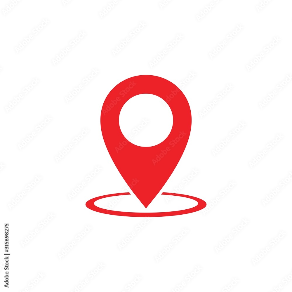 Location pin icon vector Illustration, Location pin icon vector Illustration,