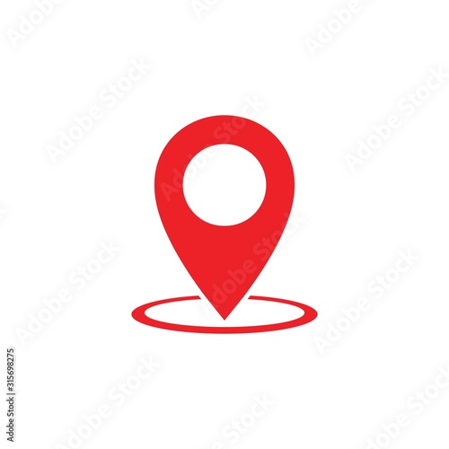 Location pin icon vector Illustration, Free Download Location pin icon vector Illustration, - GFXLoad