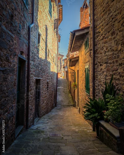 Obraz Borgo di Medicina, w prowincji Pistoia
