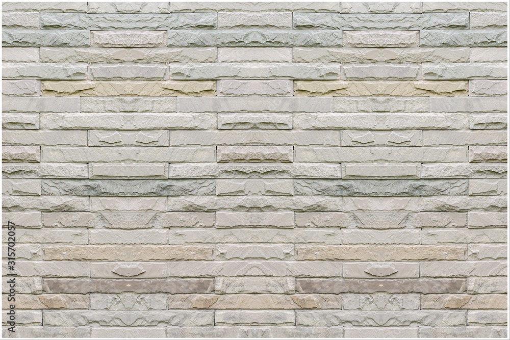 Old vintage retro style bricks wall for abstract brick background and texture.