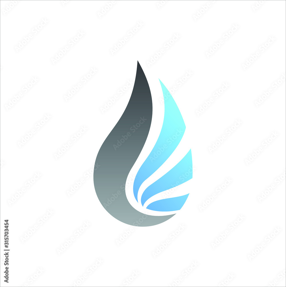 Gas and oil industrial vector design idea with oil drop, gas and flame shape. logo illustration for energy business. Gas and oil industrial vector design idea with oil drop, gas and flame shape. logo illustration for energy business.