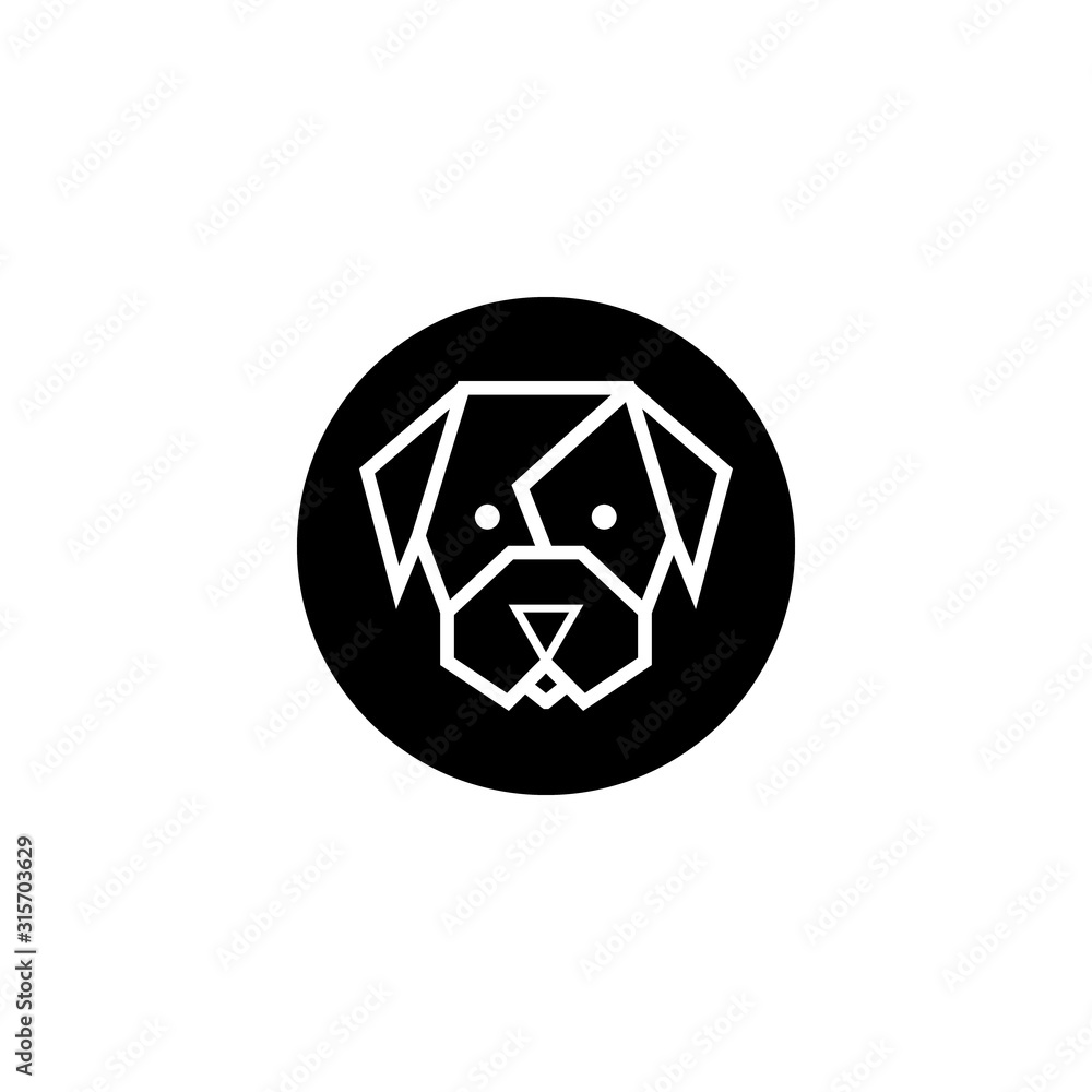 Dog Logo Template. Vector Illustrator. Dog Logo Template. Vector Illustrator.