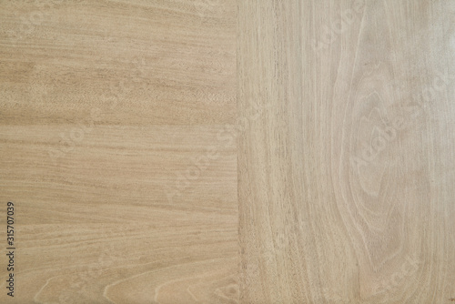 Wood texture. Background made of brown, light wood, panels or wooden veneer.