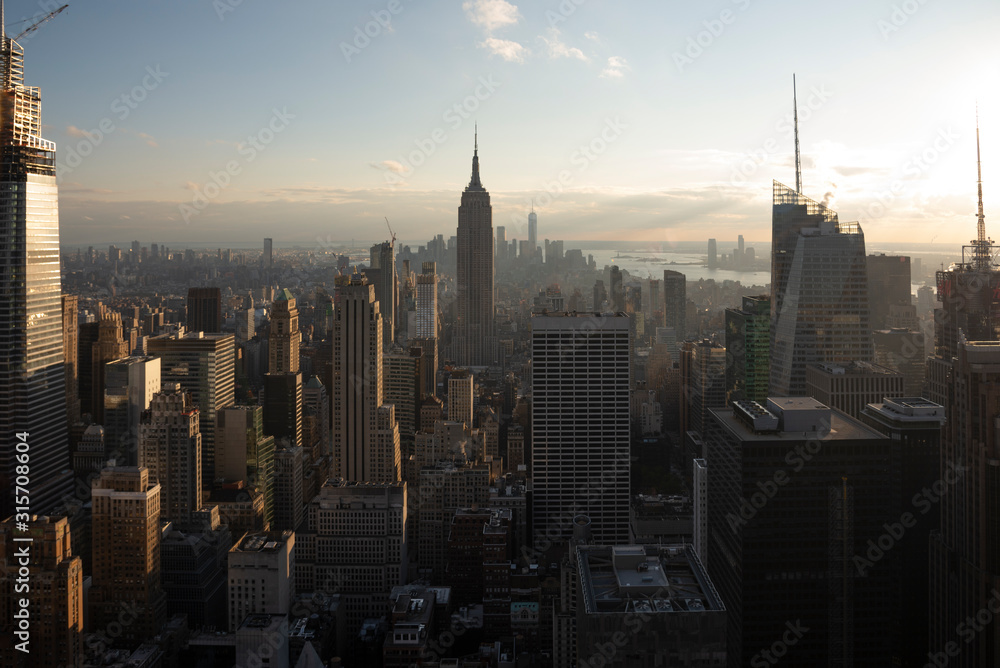 USA, New York, New York City, View of Manhattan USA, New York, New York City, View of Manhattan