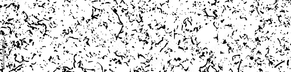 Black Grainy Texture Isolated On White Background. Dust Overlay. Dark Noise Granules. Wide Horizontal Long Banner For Site. Vector Design Elements, Illustration, EPS 10. Black Grainy Texture Isolated On White Background. Dust Overlay. Dark Noise Granules. Wide Horizontal Long Banner For Site. Vector Design Elements, Illustration, EPS 10.
