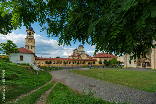 Alba Iulia,Romania,7,2019; Alba County is one of the most important urban centers of Romania, a place of monumental historical significance