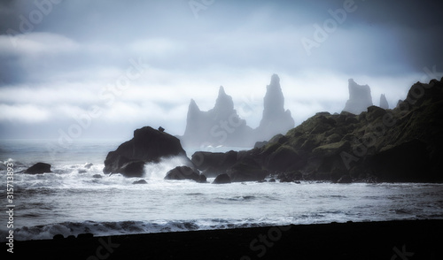 volcanic rock formation of ...