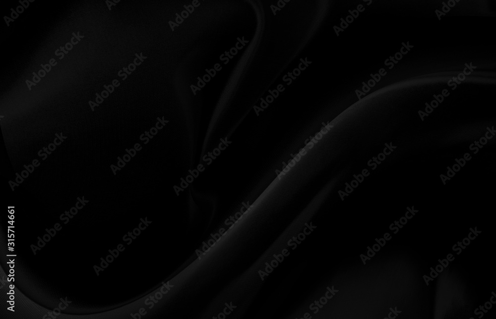 Black gray satin dark fabric texture luxurious shiny that is abstract silk cloth background with patterns soft waves blur beautiful. Black gray satin dark fabric texture luxurious shiny that is abstract silk cloth background with patterns soft waves blur beautiful.