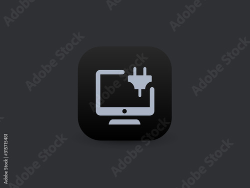 Plug Computer - App Icon