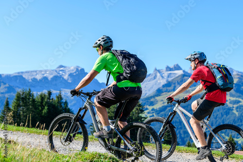 Mountainbiken in den Montafoner Bergen