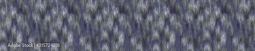 Spliced vector camouflage marl border texture. Variegated mottled ribbon trim. Seamless camo heather pattern. Modern distorted masculine textile trim. Military green fashion disrupted glitch edge.