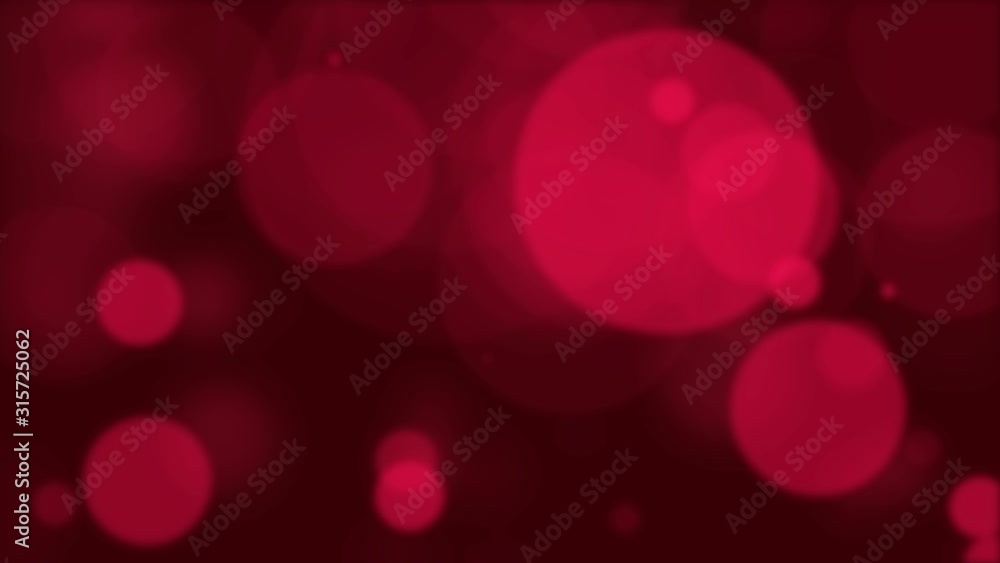Red transparent circle falling on red background in 4k resolution. Valentine background concept. Red transparent circle falling on red background in 4k resolution. Valentine background concept.