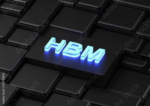 HBM acronym (High Bandwidth Memory)