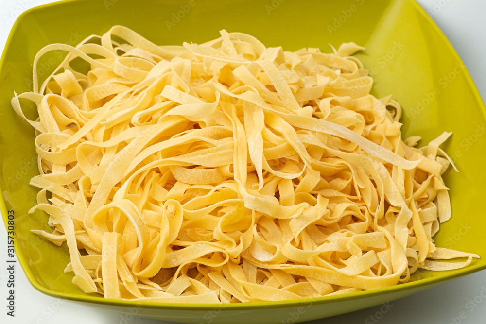 Pasta fresca al huevo. Pasta fresca al huevo.