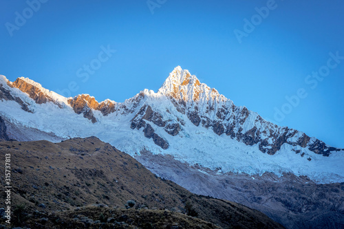 Alpamayo moutain in Peru
