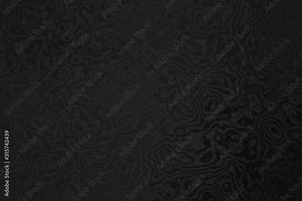 Abstract beautiful fashion black gray paper textured banner background wallpaper design with swirls waves texture.Business card template.