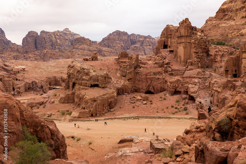 Ancient city of Petra  Jordan
