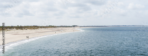 Sea and beach of Oosterschelde in The Netherlands Zeeland photo