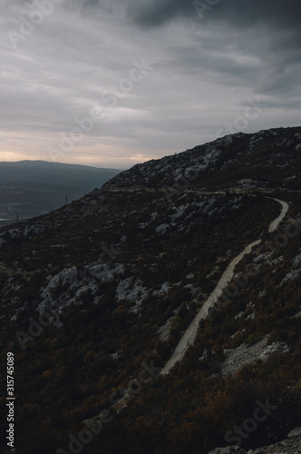 Valley road Croatia