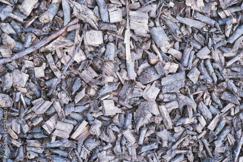 Wood chips texture, nature material