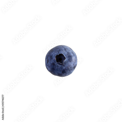 blueberry berry on a white background