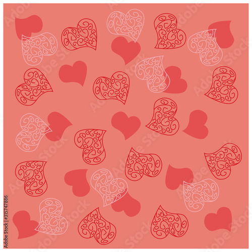 floral pattern with a flat monochrome color. seamless monochrome vintage hijab. vector