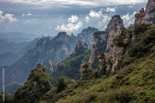 Laiyuan county, hebei province baishi mountain photo