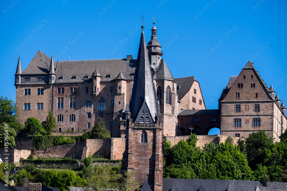 Naklejka premium Landgrafenschloss, Marburg
