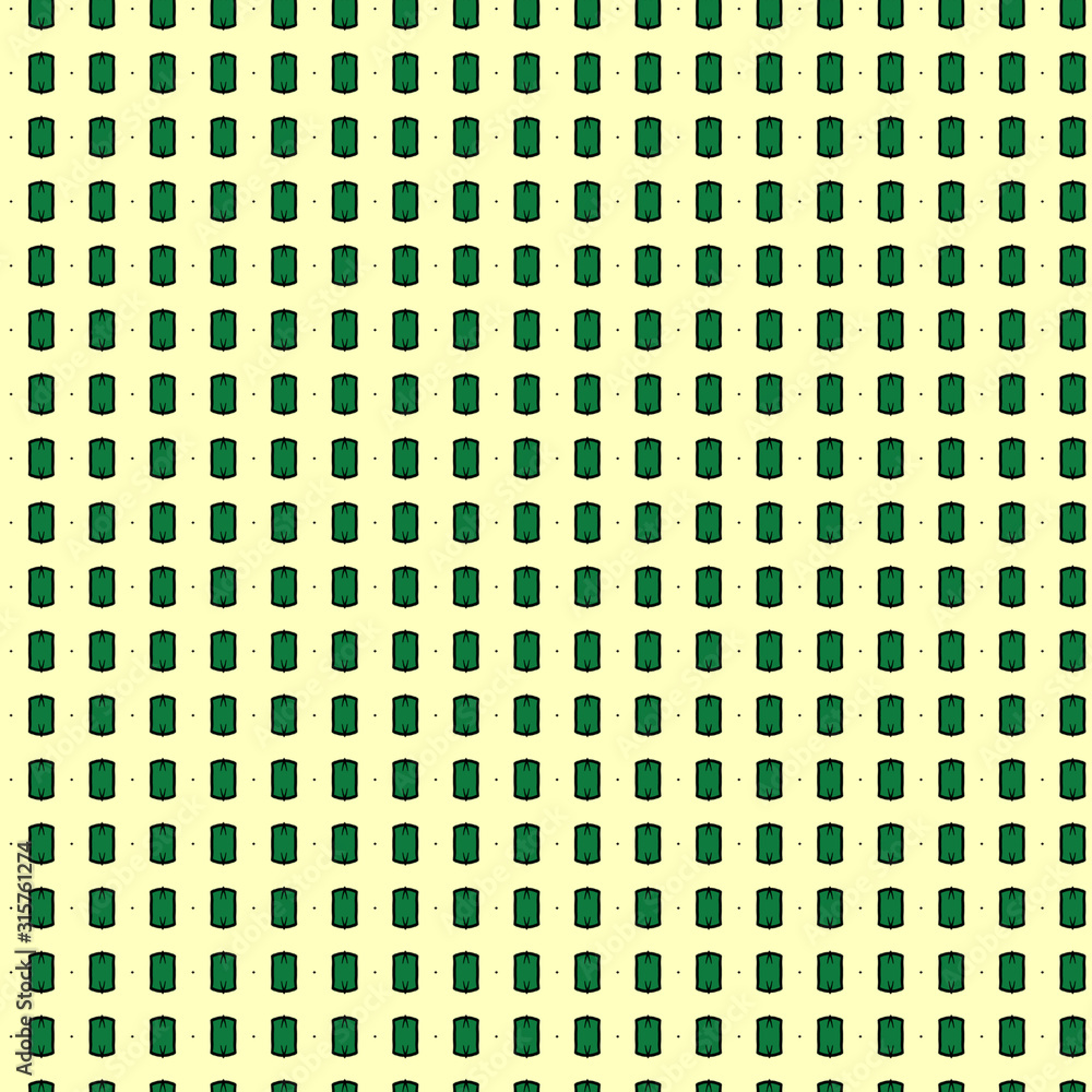 Yellow green seamless pattern with dots Yellow green seamless pattern with dots