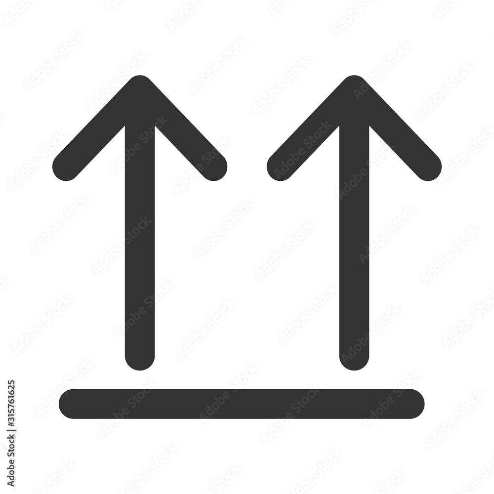 Up side vector icon on white background. Flat vector up side icon symbol sign from modern user interface collection for mobile. eps 10 Up side vector icon on white background. Flat vector up side icon symbol sign from modern user interface collection for mobile. eps 10