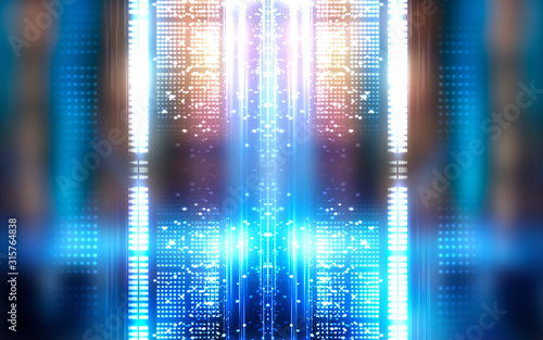 Abstract neon background. L...