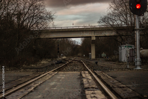 railway in the city