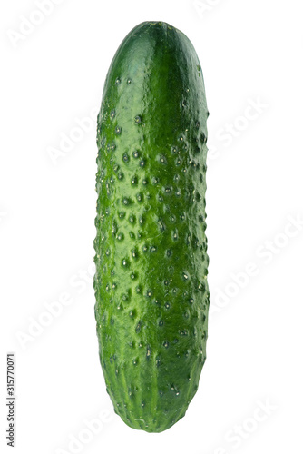 Cucumber isolated on white background