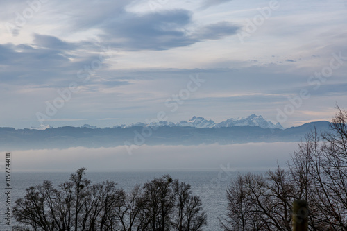 Wolken am Bodensee