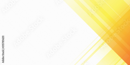 Fresh Orange Yellow Circle Line Abstract Background Presentation Vector Illustration