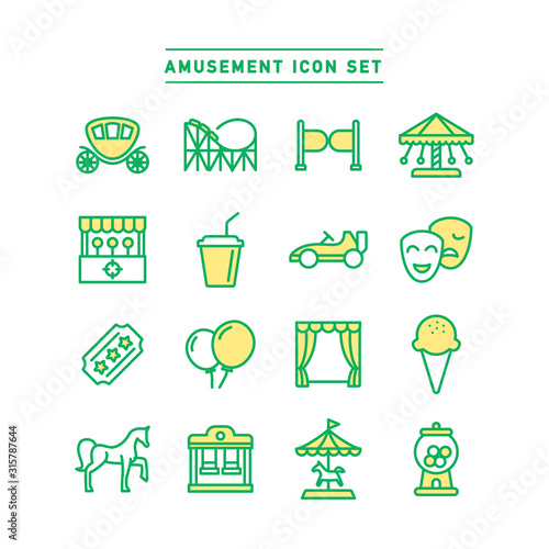 AMUSEMENT ICON SET
