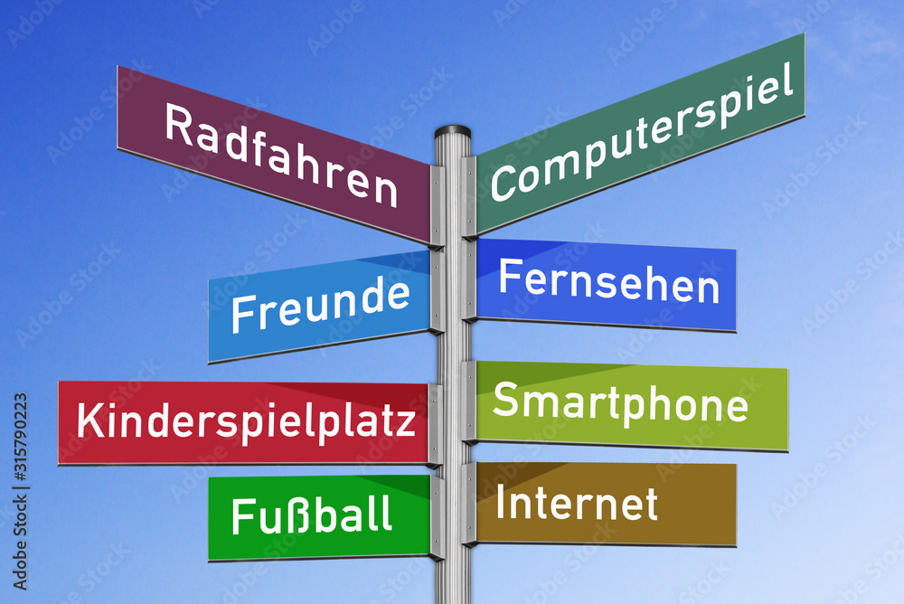 Wegweiser Freizetaktivitäten draußen oder zu Hause an Medien und Co. Wegweiser Freizetaktivitäten draußen oder zu Hause an Medien und Co.