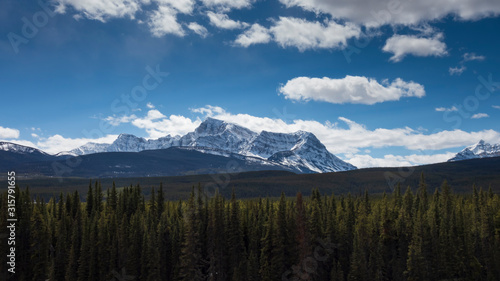 The Rocky Mountains on a sunny day © Joe