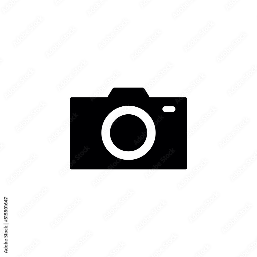 camera icon, shoot icon, lens icon