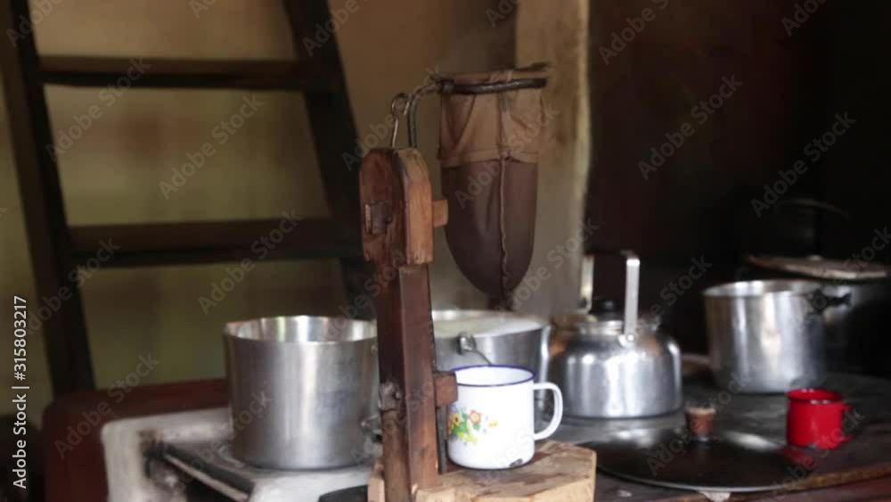 A traditional kitchen in a small town, Rio Vermelho, Minas Gerais, Brazil A traditional kitchen in a small town, Rio Vermelho, Minas Gerais, Brazil
