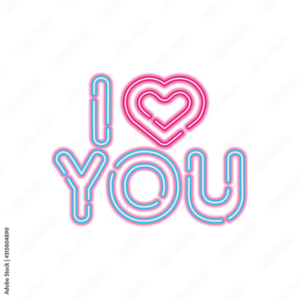 i love you lettering with heart isolated icon i love you lettering with heart isolated icon