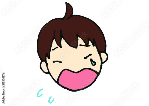 男の子(駄々っ子)