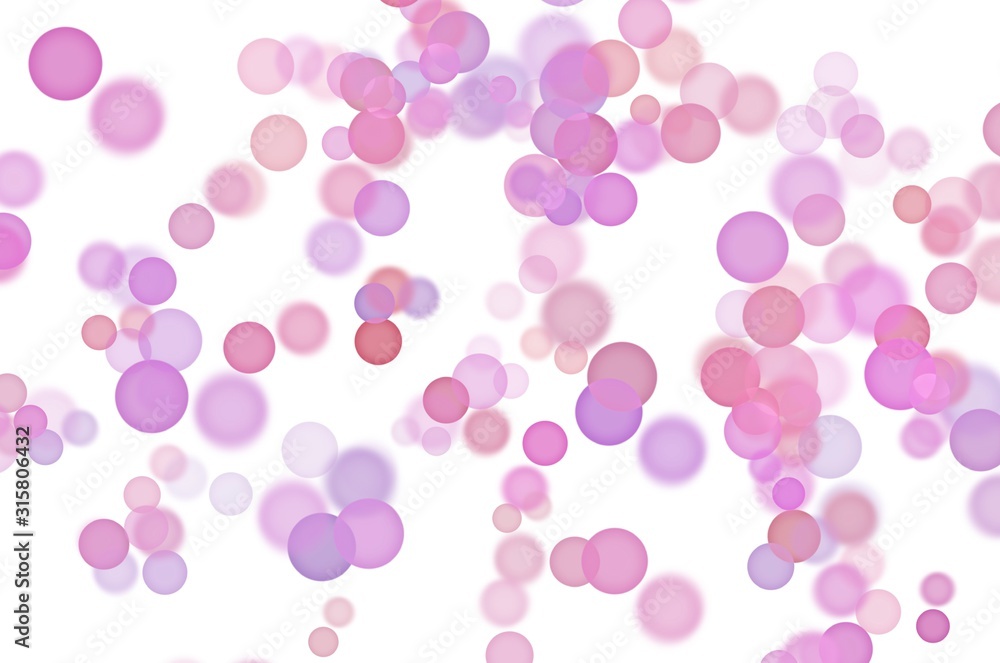 Textured background bubbles light colour