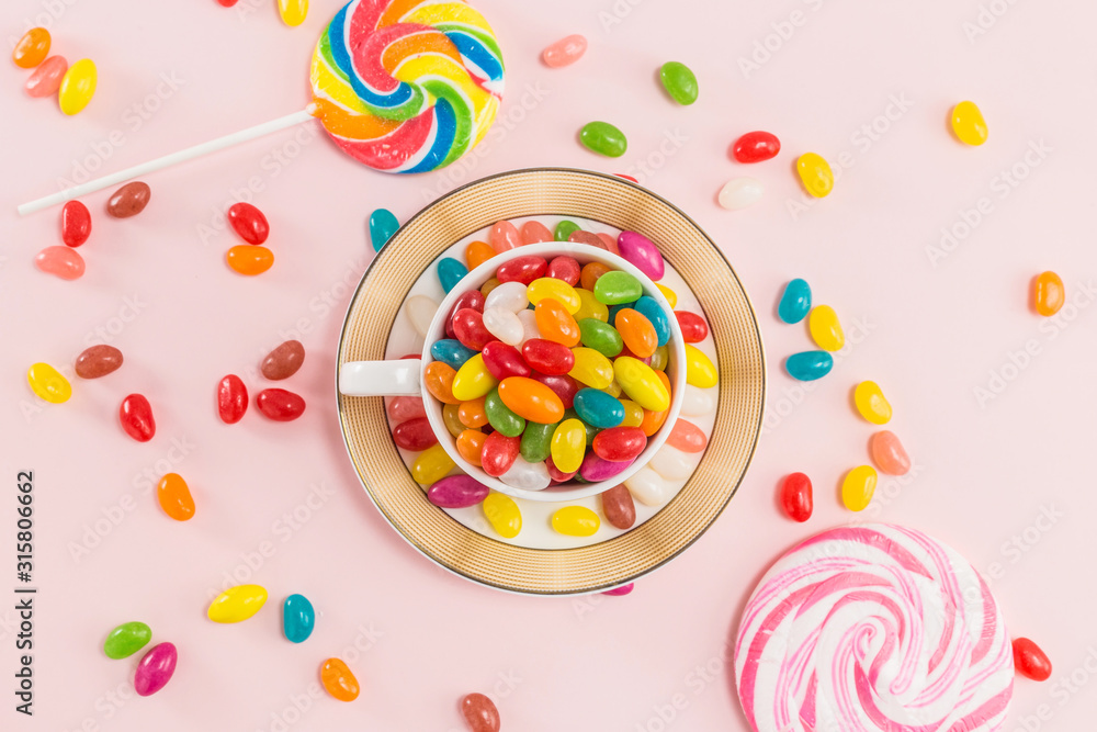 Colorful and delicious candy