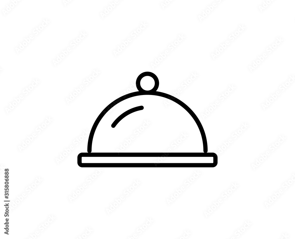 Tray line icon Tray line icon