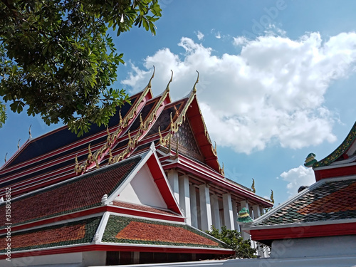 moment in thai temple