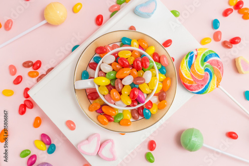 Colorful and delicious candy