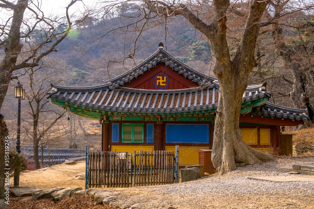 Scenery of Jeondeungsa Temple Scenery of Jeondeungsa Temple