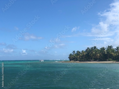 tropical beach and sea