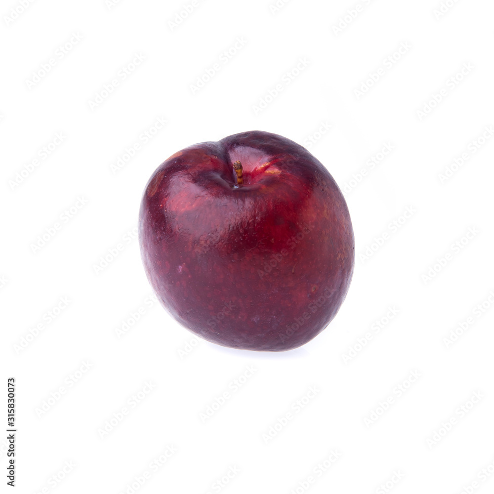 Plum or Sweet Ripe Plum fruit on a background new.